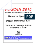 Manual de Injecao GM M151 Omega Vectra 2.0