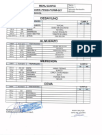 MENU DIARIO DEL 21 AL 23 DE DICIEMBRE 2020