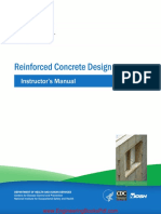 Reinforced Concrete Design Instructors Manual