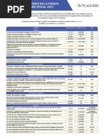 Tabla de Retención en la Fuente 2026 | PDF