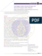 Dental Caries and Oral Hygiene Status Among 6 8 Years Old