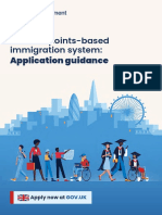 The UK's Points-Based Immigration System: Application Guidance