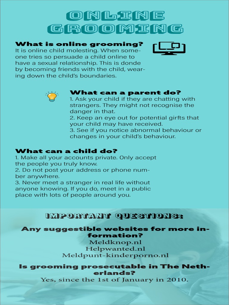 Online Grooming: Safety Tips for Parents | PDF