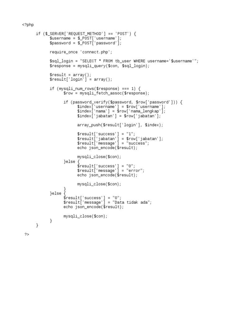Multi-User Login System in PHP | PDF