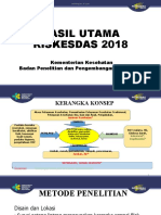 Hasil Riskesdas 2018