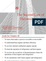 Ch. 20 - Second Law of Thermodynamics