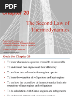 Ch. 20 - Second Law of Thermodynamics