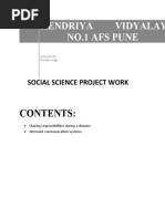 Social Science Project Work