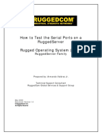 RuggedCom - Testing Serial Ports On A RuggedServer v1.0