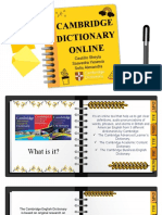 Cambridge Dictionary Online