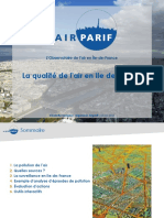 Qualite de Lair Idf Airparif 05-10-2017