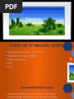 Television Script Writing and Broadcasting | PDF | News Broadcasting ...