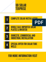 AYUB Solar Enterprise Pattoki PDF