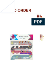 W 12 Word Order