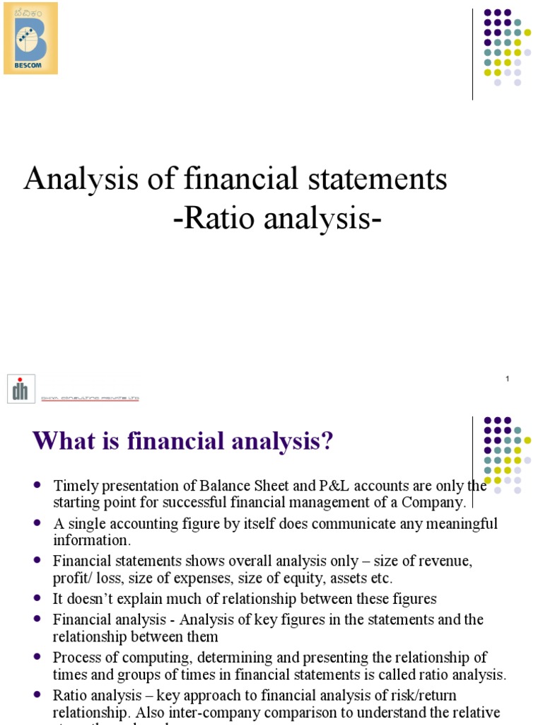 Financial Statement Ratio Analysis Guide | PDF | Equity (Finance ...