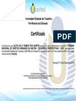 Certificcado UNITINS PDF