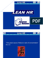 Itr HR Lean, SS, Toc