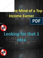 Inside The Mind of A Top Income Earner