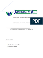 Concepto de Contribuciones Especiales Del Plan de Arbitrio