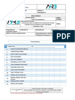 Formato de Toma de Temperatura.