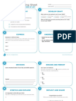 Planning Sheet: Wow Checklist Develop Craft
