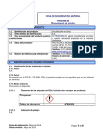 Hoja de Seguridad Prosorb 60