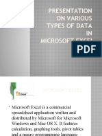 Essential Data Types in Excel