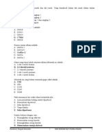 Soal PAS CBT-I 2021 - KIMIA FARMASI - Kls 11 FARMASI SMK UI