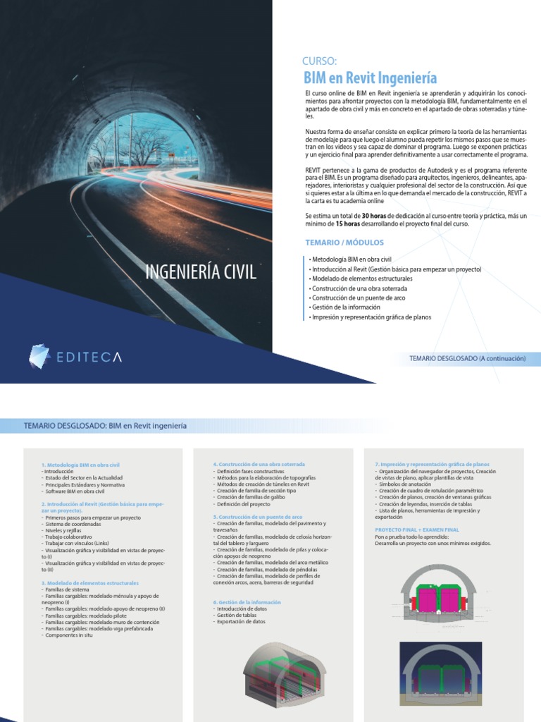 Curso BIM en Revit para Ingeniería Civil | PDF | Autodesk Revit ...