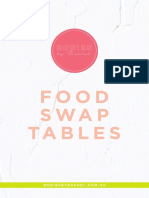 BBR - Food Swap Tables