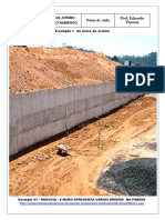 Muro de Arrimo - Exemplo Numérico - Eduardo Thomaz.pdf