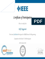 Certificate of Participation: Defi Anggraeni