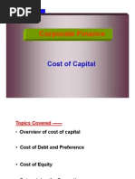 Corporate Finance: Cost of Capital