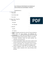 Persetujuan Tindakan Fisioterapi Dan Kesediaan Mengikuti Penelitian Informed Consent