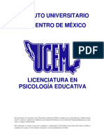Lic. Psicología Educativa Motolinia PDF