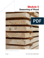 Seasoning of Wood: 30 - Page Ce16: Structural Timber Design