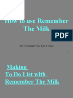 Rose Ann - Sajol - How To Use Remember The Milk
