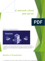 Virtual Network Client and Server