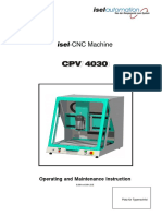isel-CNC Machine - Bedienungsanleitungen - Manuals Isel