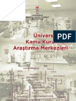 Universite Ve Kamu Kurumlari Arastirma Merkezleri