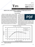 Esign IPS: Reducing Switching Losses in Portable DC/DC Converters