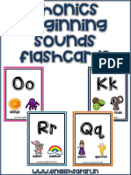 Beginning Sound Flashcards Pack