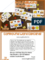 Compound Words ClipCards