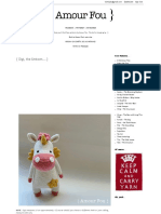 (Gigi, The Unicorn... ) : (Here You'll Find Free Patterns by Amour Fou. Thanks For Stopping By... )