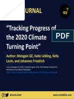 Bedah Jurnal: "Tracking Progress of The 2020 Climate Turning Point"