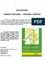 METODOS IDIOMAS Ficha Tecnica Diccionario de Rumano-Español, Español-Rumano
