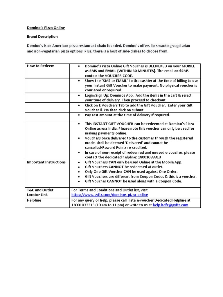 Terms and Conditions PDF | PDF | Voucher | Gift Card