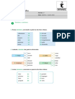 Grande Colégio Português Ficha de Trabalho