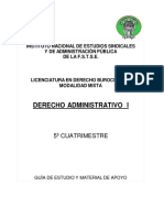 Derecho Administrativo I PDF