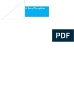 Horizontal Analysis Formula Excel Template